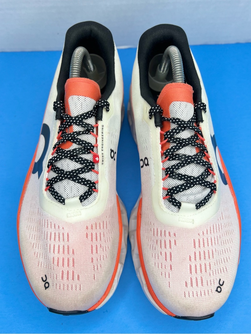 On Cloudmonster 2 Womens Size 9M Running Undyed White/Flame 3WE10111527 XLNT - Picture 4 of 16